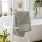 Serviette 50 x 90 cm garance argile Taupe
