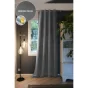 Lot de 2 Rideaux luxe occultant + isolant phonique polaire L180 x H260 cm Laponie Anthracite