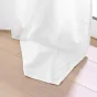 Rideau a oeillets 135 x 260 cm coton recyclé Twily Blanc