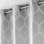 Rideau a oeillets 140 x 260 cm jacquard Loria Gris