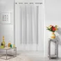 Voilage a oeillets 140 x 240 cm voile sablé Roxia Blanc