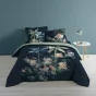 Pack housse de couette 220x240 cm Midnight + drap housse 140x190x30 Bleu