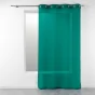 Lot de 2 voilages uni 140 x 240 cm étamine Telma Bordeaux