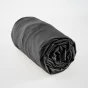 Drap housse 180 x 200 cm bambou salomé truffe Noir
