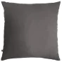 Pack Parure de couette 140x200 cm + Drap housse 90x190 + 1 taie Gaze de coton Bio Anthracite