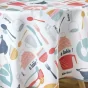Nappe ronde (0) 180 cm polyester imprime kitchen Multico