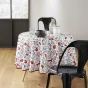Nappe ronde (0) 180 cm polyester imprime forestine Sans