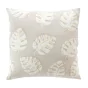 Coussin dehoussable compresse 45 x 45 cm polycoton imprime metallise evasion Sans