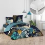 Pack parure de couette 240 x 220 cm Mistic + drap housse 140 x 190 x 30 Blanc