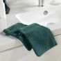 2 gants de toilette 15 x 21 cm eponge unie tendresse Emeraude