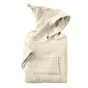 poncho enfant mixte 2/5 ans gaze de coton unie gaïa pampa