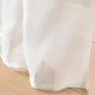 Voilage a oeillets plastique 140 x 240 cm voile tissé Davina