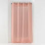 Panneau a oeillets 140 x 280 cm voile sable sandra Rose