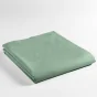 Drap plat 1 pers. 180 x 290 cm coton 57 fils Lina Sauge