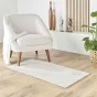 Tapis rectangle 60 x 110 cm bouclette lavable Lisaia