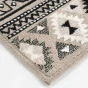 Tapis rectangle 68 x 110 cm viscose tissee sakari Taupe