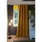 Lot de 2 Rideaux occultant baie vitrée 180 x 260 cm Obscure Moutarde