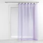 Panneau a anneaux 140 x 240 cm voile tisse linka Lilas