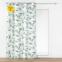 Lot de 2 rideaux à œillets 140 x 260 cm en polyester imprimé - Modèle Éléonore