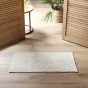 Tapis rectangle 50 x 80 cm coton/polyester tisse matteo Sans