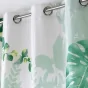 Lot de 2 Rideaux a oeillets 140 x 260 cm 100% coton imprimé Louisiane
