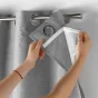 Rideau occultant/thermique/phonique doublure amovible 140 x 260 cm Coverline Anthracite
