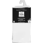 Lot de 2 Draps housse blanc 160 x 200 cm en percale bonnet de 30 cm