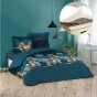 Pack housse de couette 220x240 cm Alianor + drap housse 140x190 Blanc