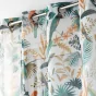 Panneau a oeillets 140 x 240 cm voile sable imprime panis Blanc