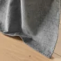 Rideau a oeillets 140 x 260 cm velours à relief Verra Anthracite