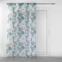 Panneau a oeillets 140 x 240 cm voile sable imprime feerie Blanc