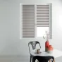 Store enrouleur jour et nuit 60 x 90 cm polyester daynight Taupe