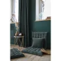 Rideau ajustable + 8 anneaux pince  140 x 270 cm velours de coton César Ardoise