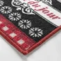 Tapis rectangle 50 x 80 cm imprime digital menu Sans