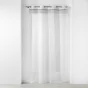 Panneau a oeillets 140 x 280 cm voile sable+top jacquard nikita Sans