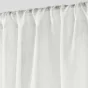 Panneau passe tringle 90 x 200 cm voile tisse carlin Naturel