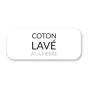 Drap housse 2 personnes 160 x 200 x 30 cm Linette coton lavé  57 fils Sauge