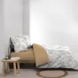 Parure 3 p. 240 x 220 cm polycoton  52 fils Kimberly Naturel