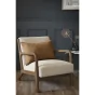 Coussin Déhoussable 40 x 60 cm - 100% coton Sixtine Camel