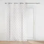 Panneau a oeillets 140 x 240 cm voile sable imprime geokid Rose