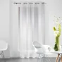 Panneau a oeillets 140 x 240 cm voile fils coupes dandy Blanc