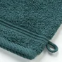 2 gants de toilette 15 x 21 cm eponge unie tendresse Emeraude