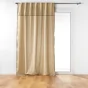 Ridea passant cache-volants en coton 140 x 240 cm Mistraline Beige