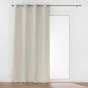 Lot de 2 Rideaux tamisant 135 x 260 cm isolant thermique Micropolar Naturel