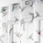 Panneau a oeillets 140 x 240 cm voile sable imprime envolia Sans