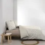 Housse de couette 260 x 240 cm coton 42 fils + 2 taies Brianna