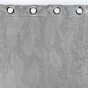 Rideau grande hauteur 135 x 280 cm occultant velours frappé Melodie Gris