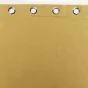 Lot de 2 rideaux à oeillets 140x 260 cm doublés polaire thermique Jupiter Ocre