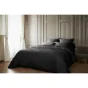 Housse de couette 240 x 220 cm satin de bambou  Salomé Noir