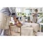 Nappe rectangle 150 x 250 cm Gaze de coton Naturel